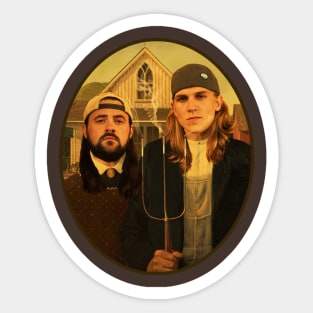 Jay and Silent Bob Sticker